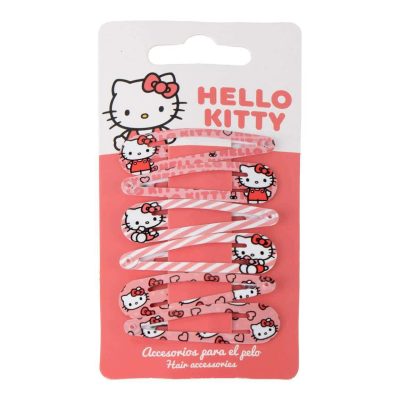 Cerdá Hello Kitty šnalice za kosu, 6 komada – varijanta 1