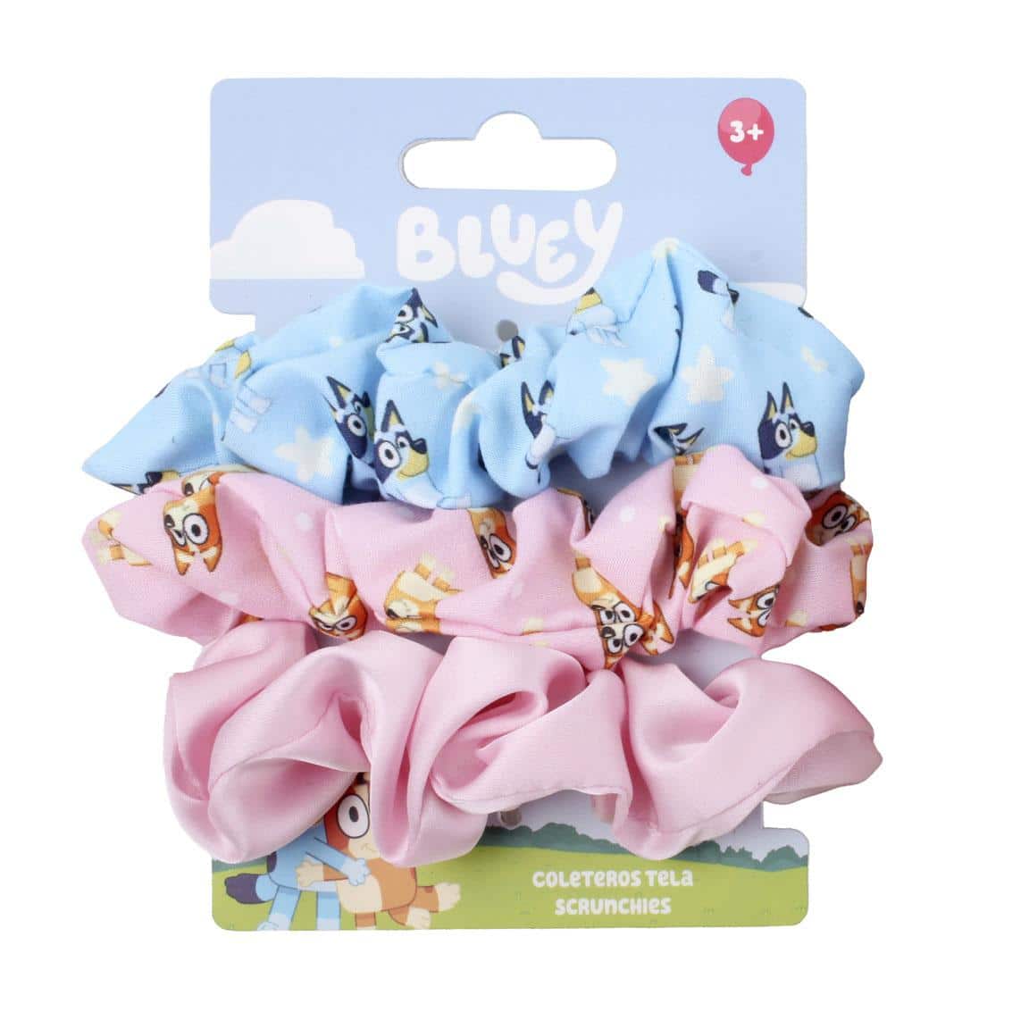 Cerdá Bluey scrunchie gumice za kosu, 3 komada