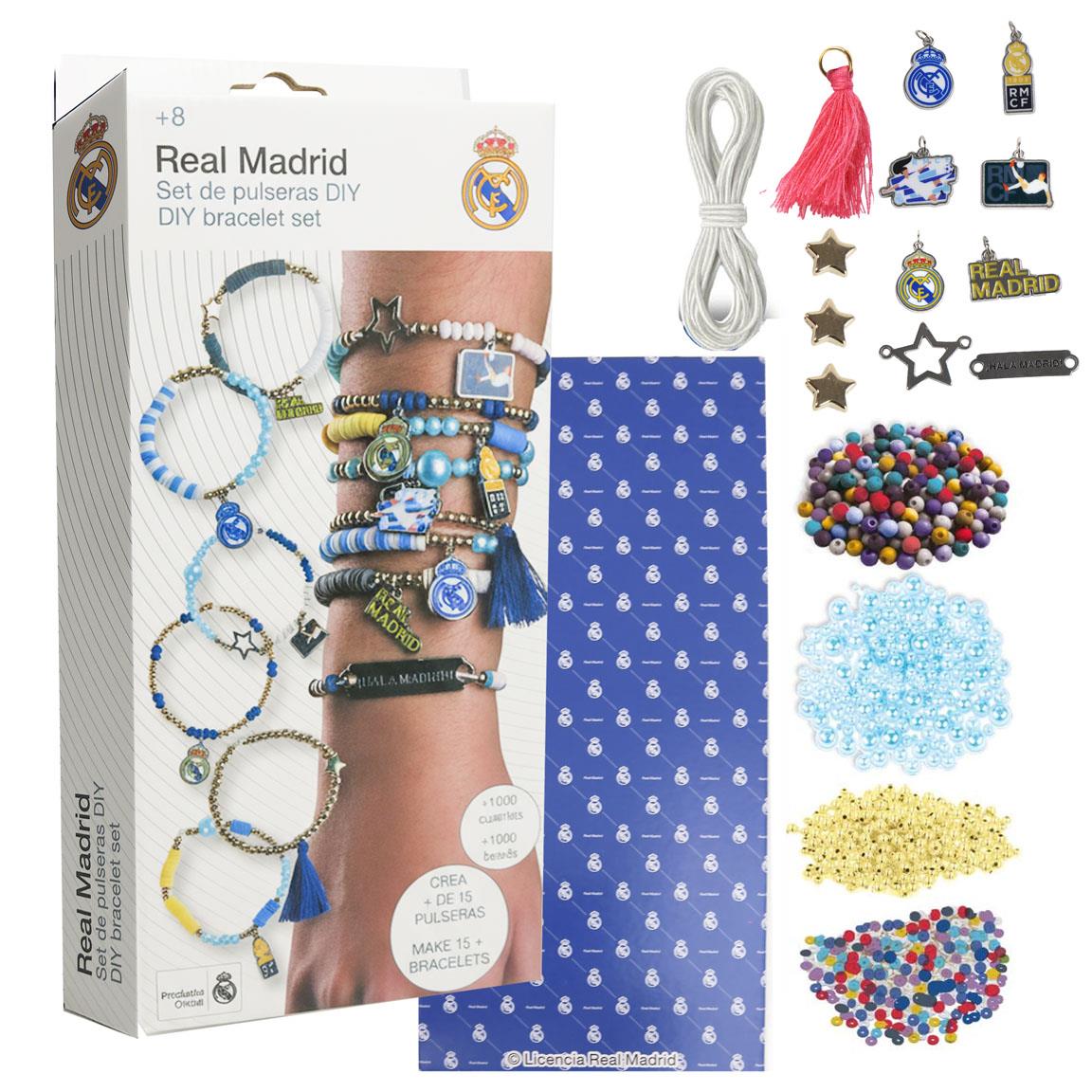 Cerdá Real Madrid DIY set za izradu narukvica