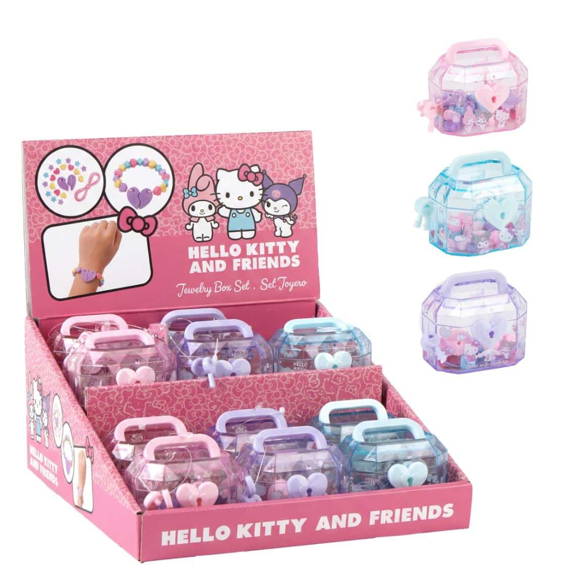 Cerdá Hello Kitty dječiji nakit u kutijici – više dizajna