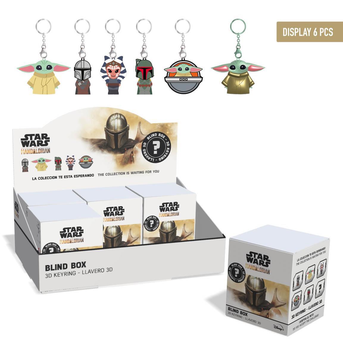 Cerdá The Mandalorian 3D privjesak u blind box pakovanju