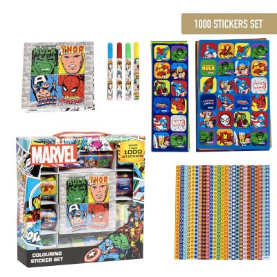 Cerdá Marvel set od 1000 naljepnica