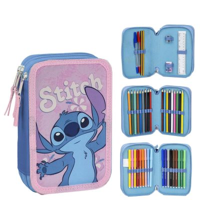 Cerdá Stitch opremljena pernica s Giotto priborom – varijanta 1