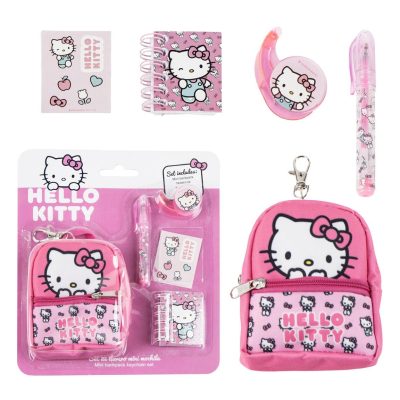 Cerdá Hello Kitty set školskog pribora u mini ruksaku