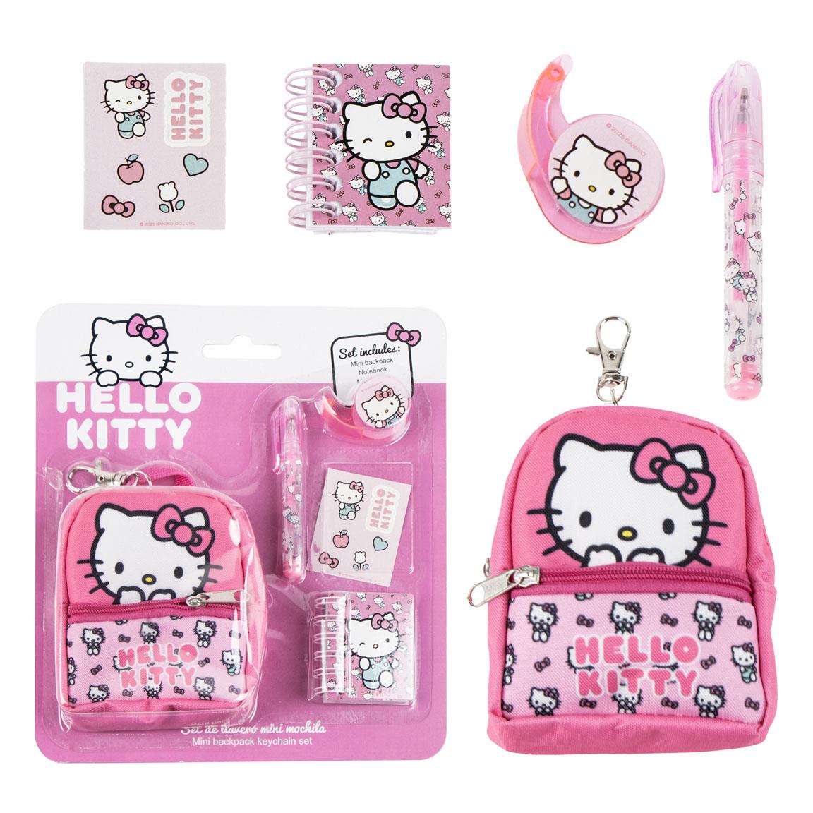 Cerdá Hello Kitty set školskog pribora u mini ruksaku