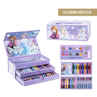 Cerdá Frozen set za bojenje u koferčiću