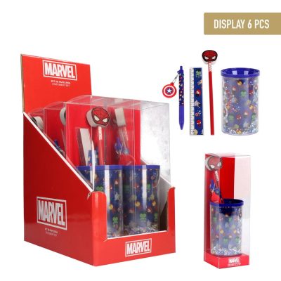 Cerdá Avengers set školskog pribora s držačem za olovke