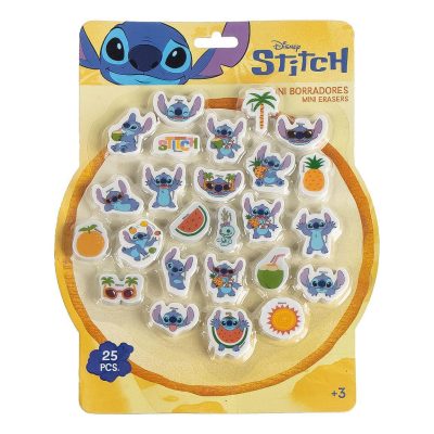 Cerdá Stitch gumice za brisanje, 25 komada