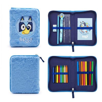 Cerdá Bluey opremljena pernica s 2 pretinca