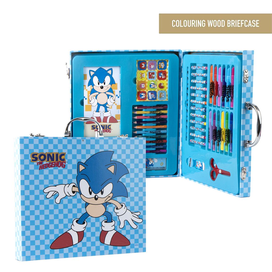Cerdá Sonic set za bojenje u koferčiću – varijanta 1