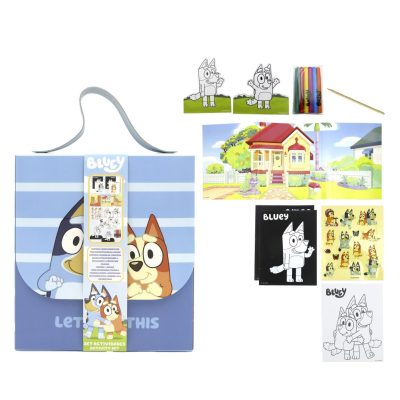 Cerdá Bluey set za bojenje u ruksaku