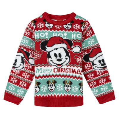 Cerdá Mickey božićni pleteni džemper
