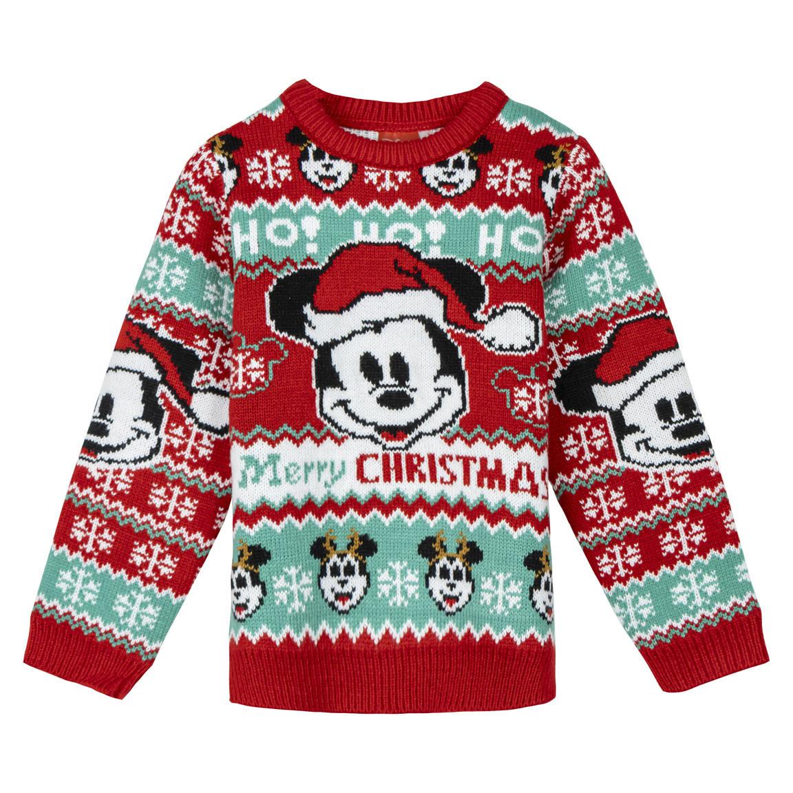 Cerdá Mickey božićni pleteni džemper