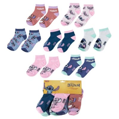 Cerdá Stitch set dječijih kratkih čarapa