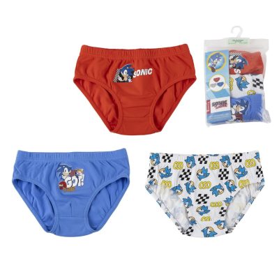 Cerdá Sonic set 3 dječije slip gaćice