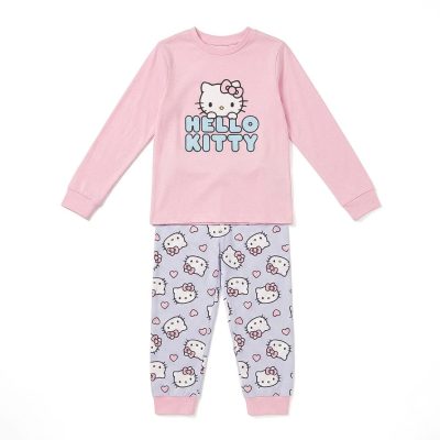 Cerdá Hello Kitty duga dječija pidžama – dizajn 1