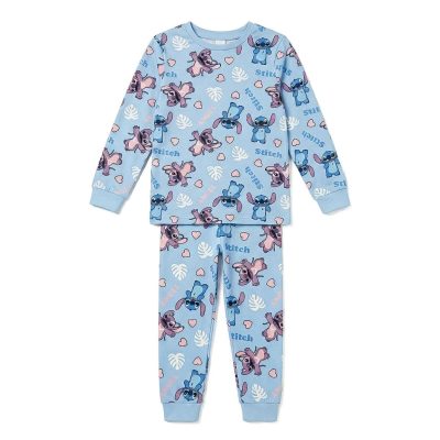 Cerdá Stitch topla duga pidžama od flisa