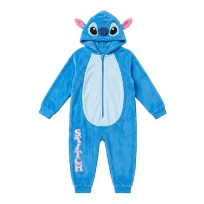 Cerdá Stitch jednodijelna topla pidžama