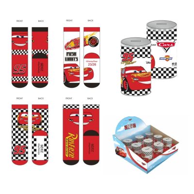 Cerdá Cars set 4 para dječijih čarapa